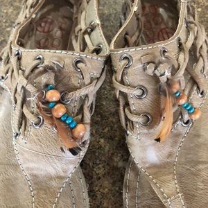 Big Buddha sandals NWOT